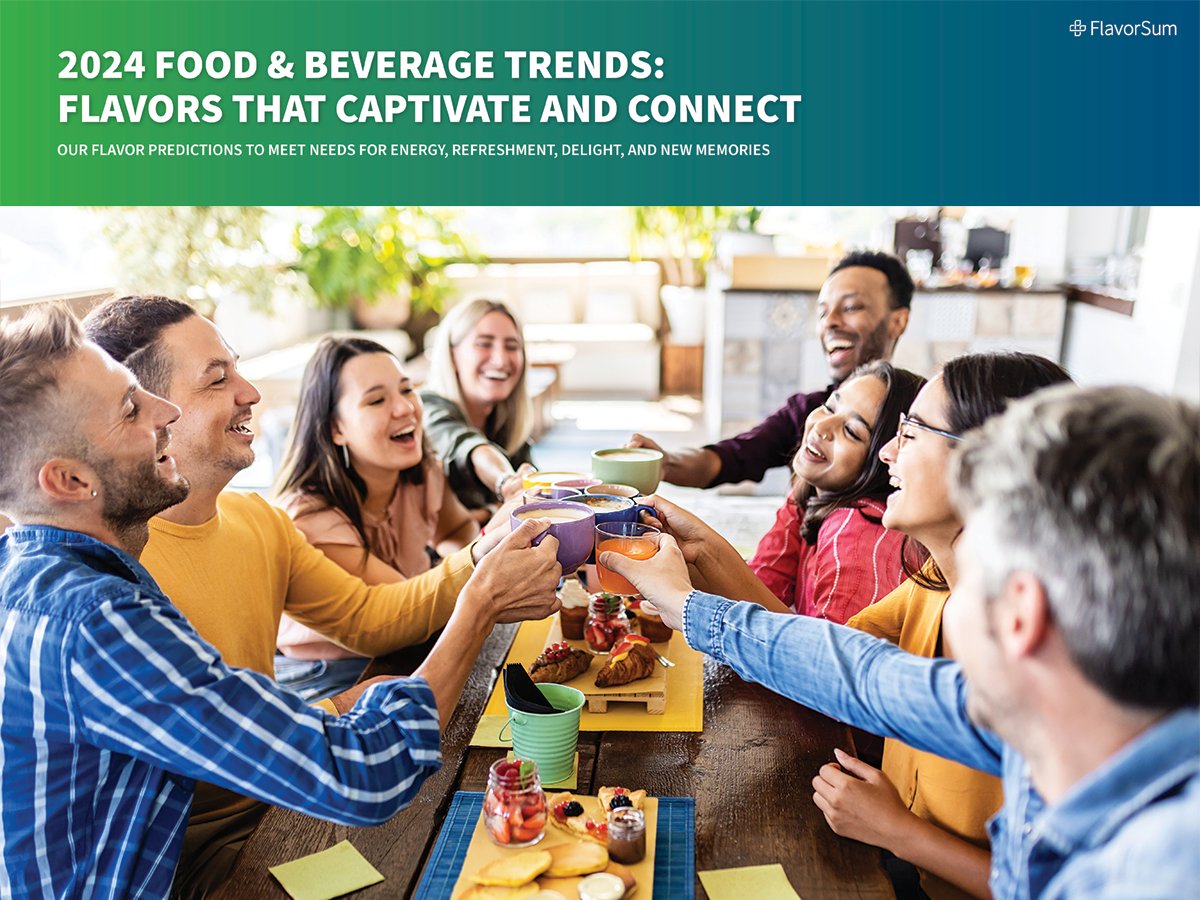 2024 Flavor Trends Infographic FlavorSum Insights